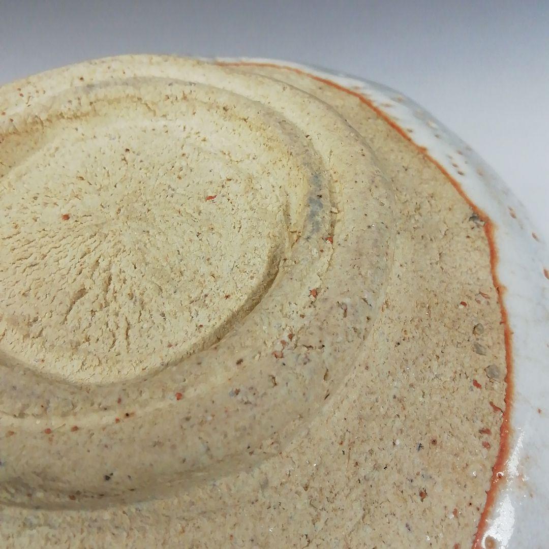 Ｔ７８１　茶碗　『志野茶碗』『秀泉 作』『前大徳寺 福本積應 書付』共箱　茶道具