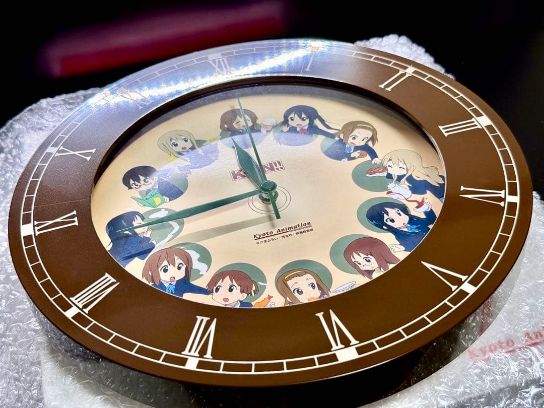 [未使用] けいおん！ Voice clock 壁掛け音声時計 京アニ公式グッズ
