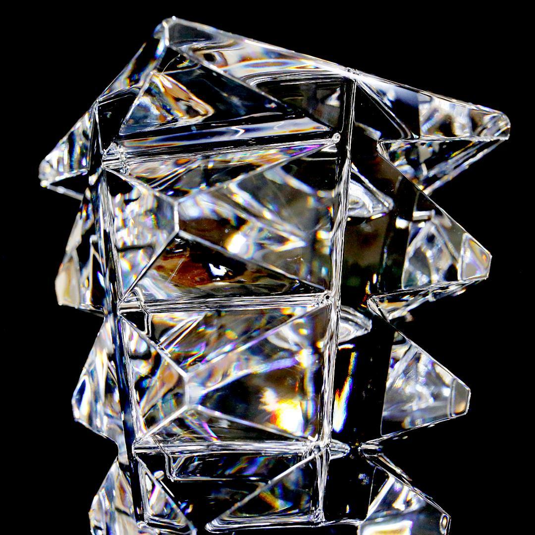 【極美品 送料込み】バカラ トテム クリスタル フラワーベース 花瓶