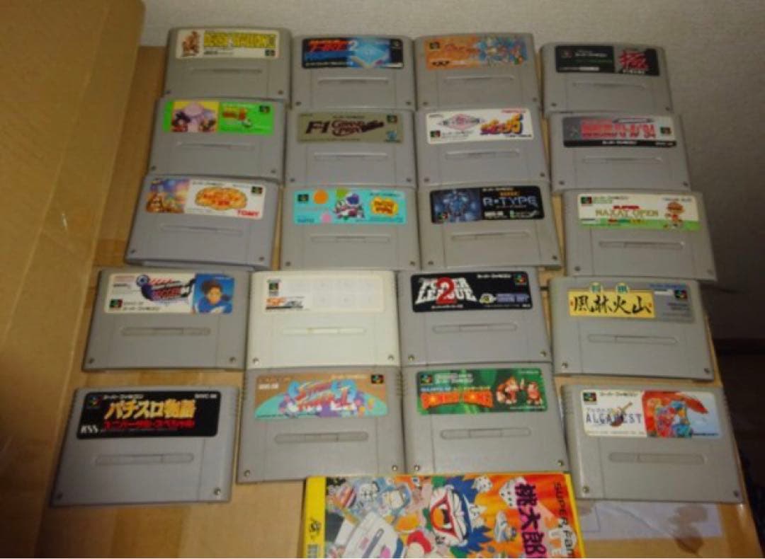 SFC　スーパーファミコン　本体　ソフト　まとめ　SFメモリ　（1041）