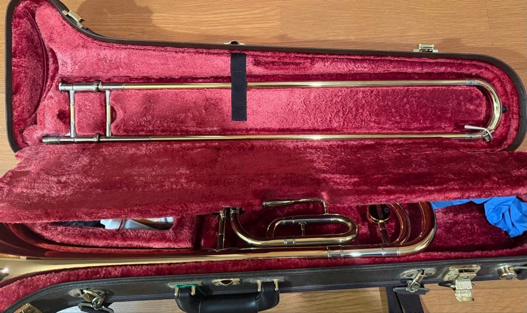 YAMAHA YSL-882G Xeno テナーバストロンボーン　ケース付き