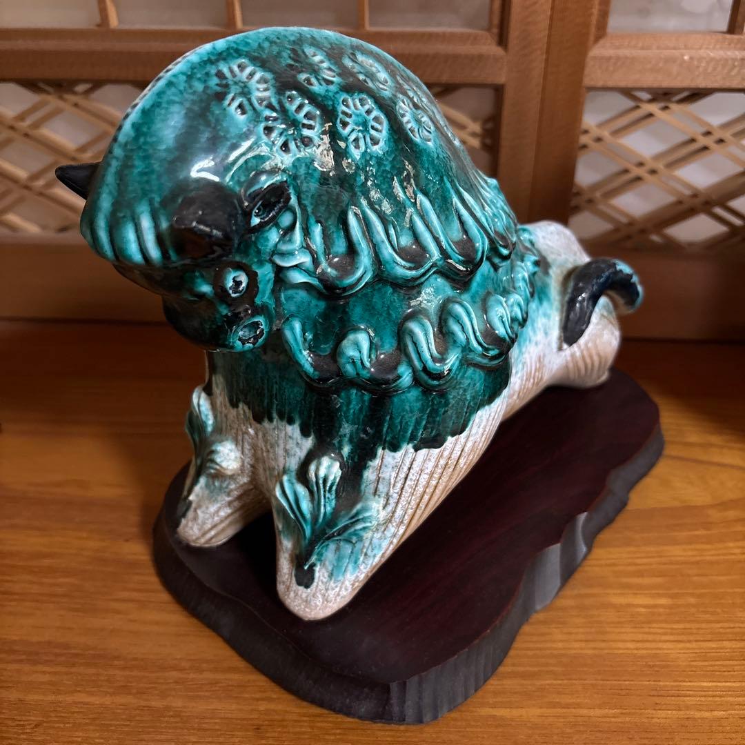 牛　馬　陶器　置物