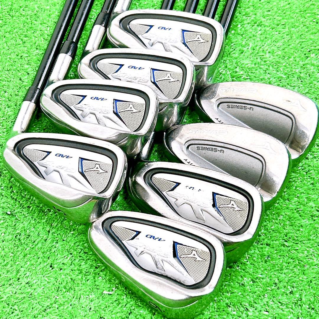 MIZUNO　ミズノ　ユーラス　4AD　メンズアイアンセット　ゴルフクラブ　SR