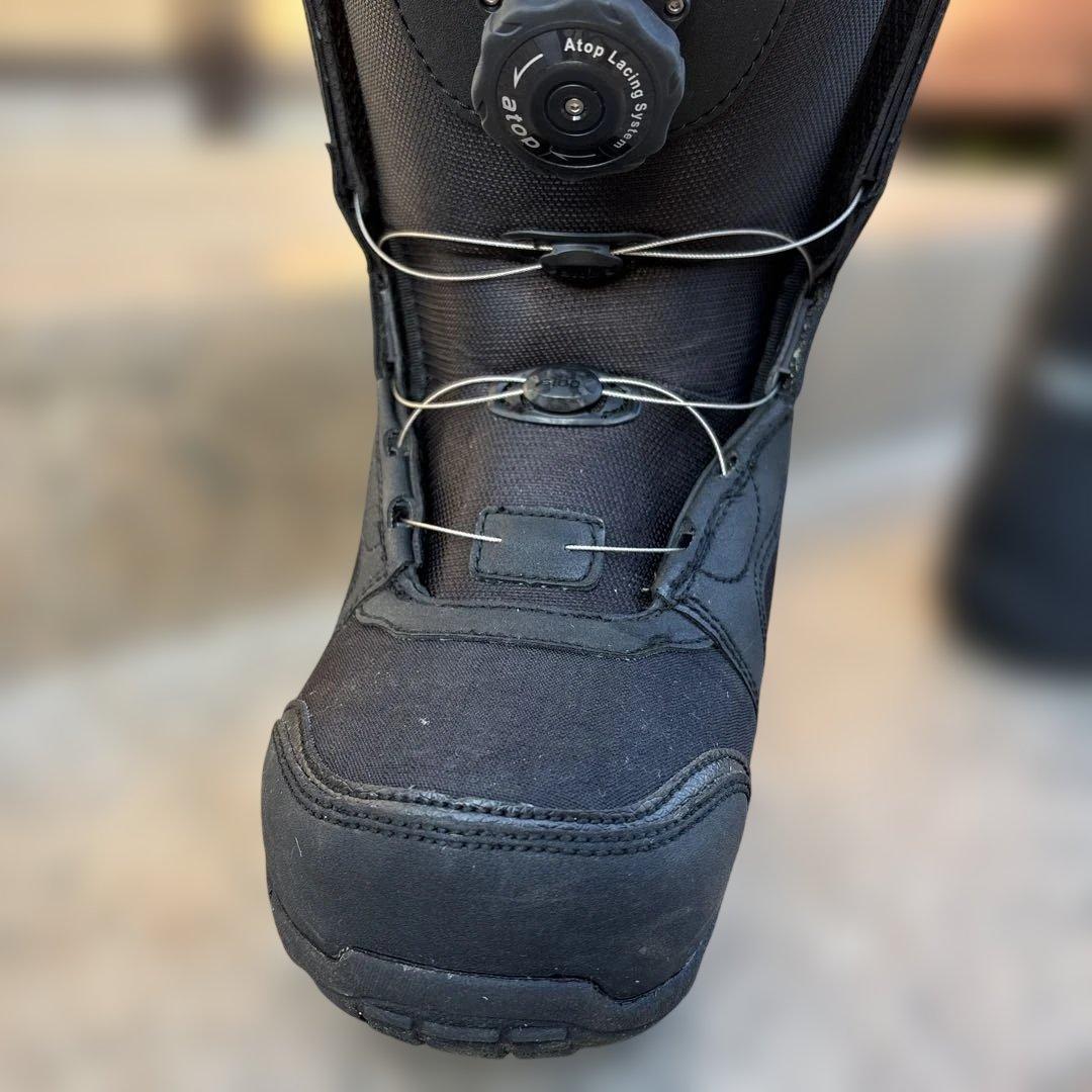 BOAシステム ブラック スノーボードブーツ