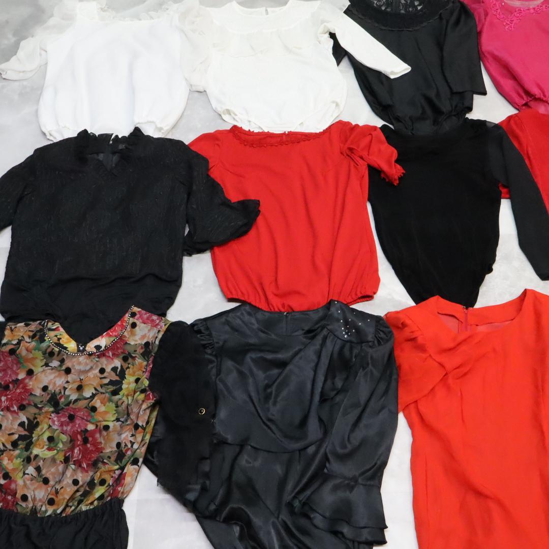 【美品 社交ダンス 衣装 レッスン着 30点 以上セット】ブラウス トップス