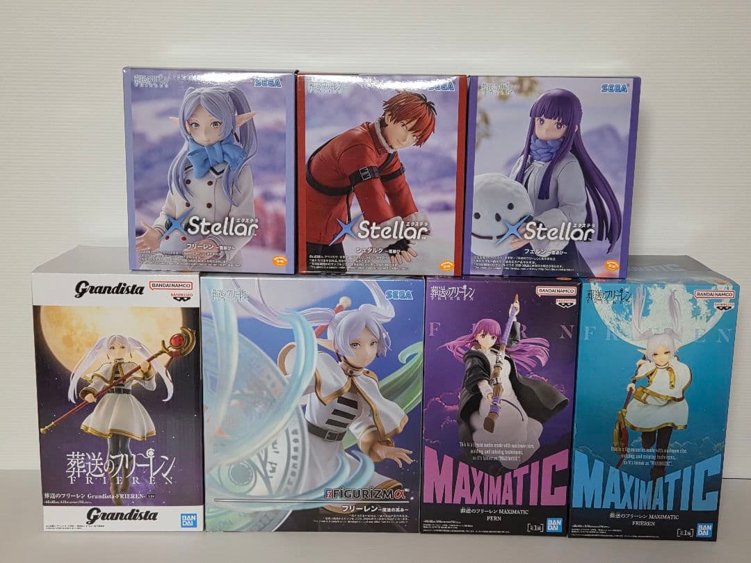アニメフィギュア 7体セット Maximatic　葬送のフリーレン