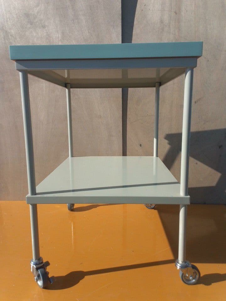 SOLNO 調剤テーブル　丈夫なツールワゴン　作業台　薬局　机