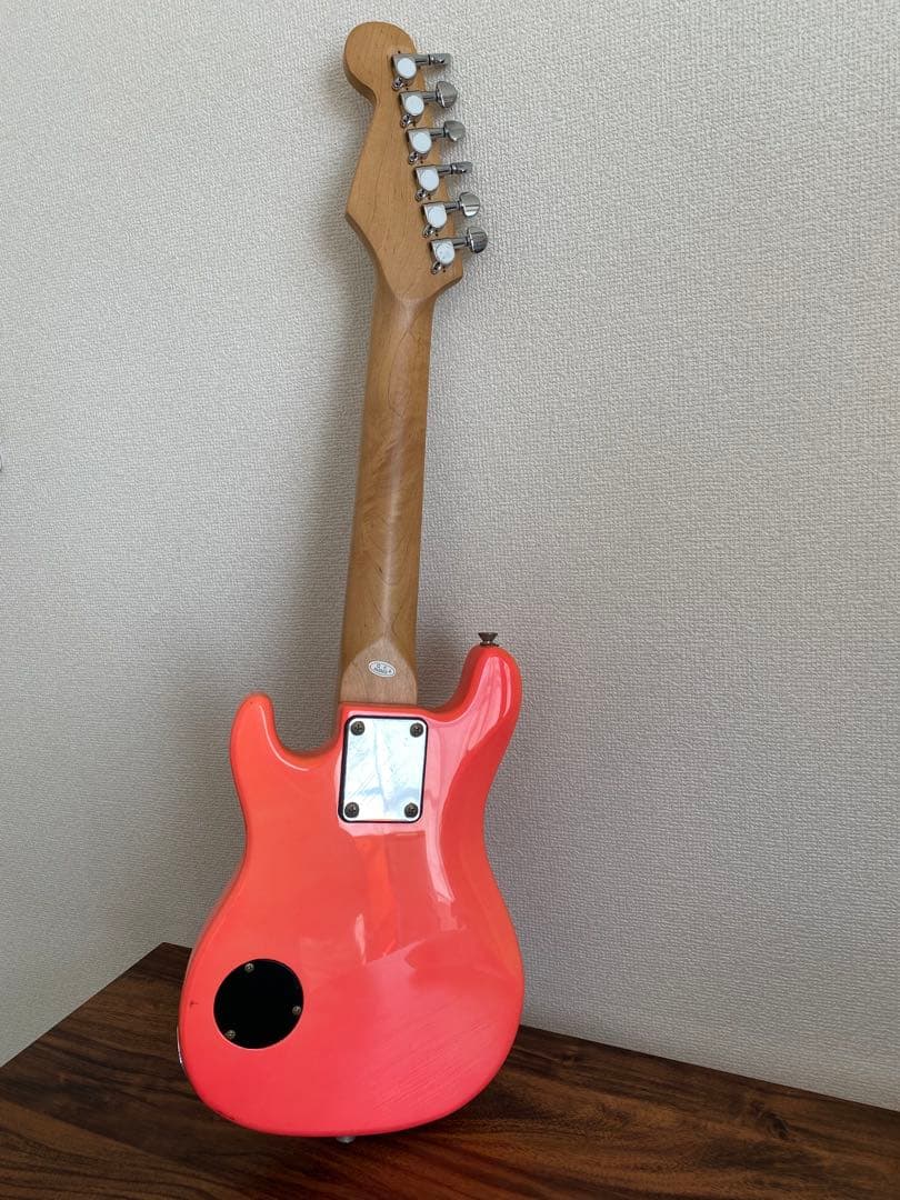 PhotoGenic ピンク エレキギター 6弦 シングルコイル