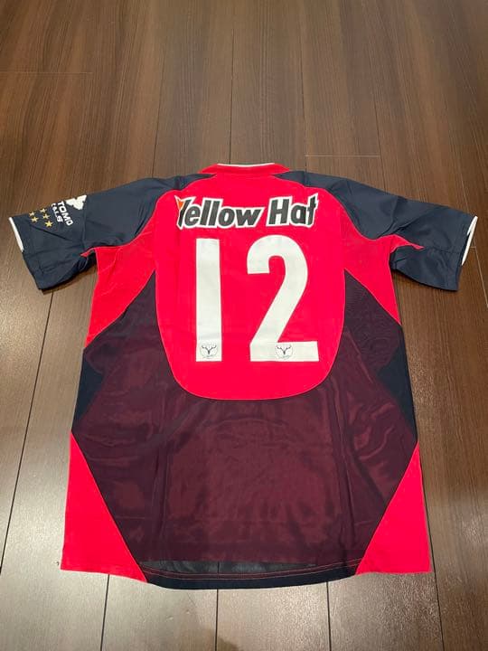 未使用品　鹿島アントラーズ　2004選手サイン入　ユニフォーム　ナイキ　NIKE