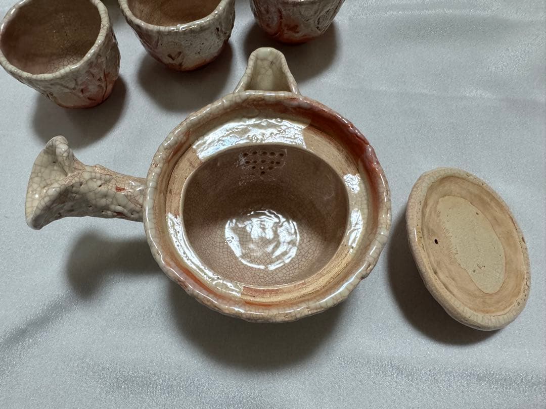 楽山焼 蟹 4点セット