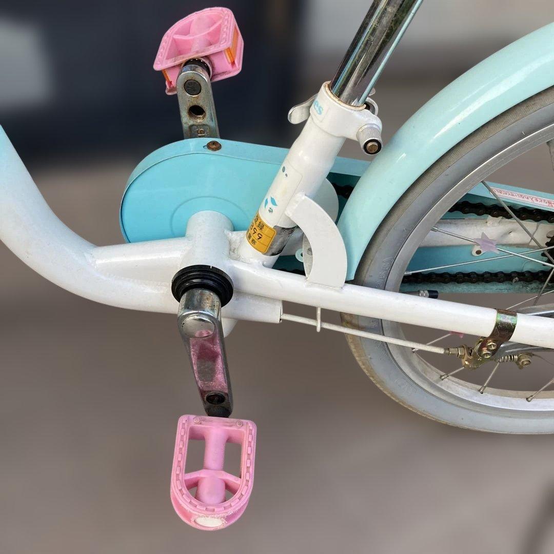 子供用自転車　18インチ　アリエル　補助輪なし