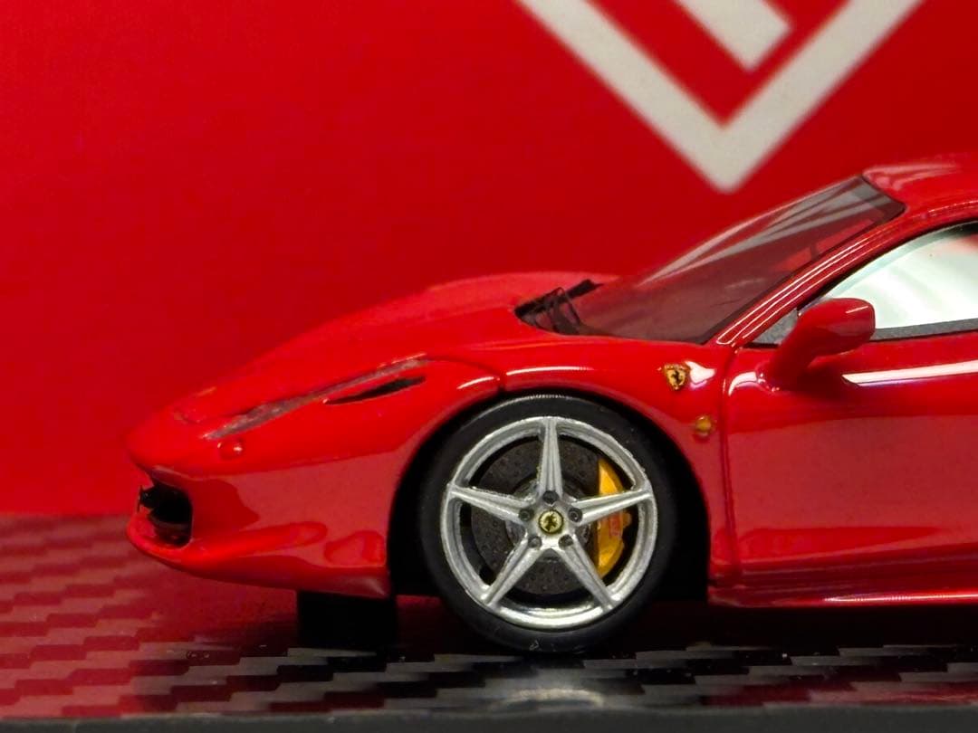 God’wealth 1/64 フェラーリ 458 イタリア ロッソコルサ