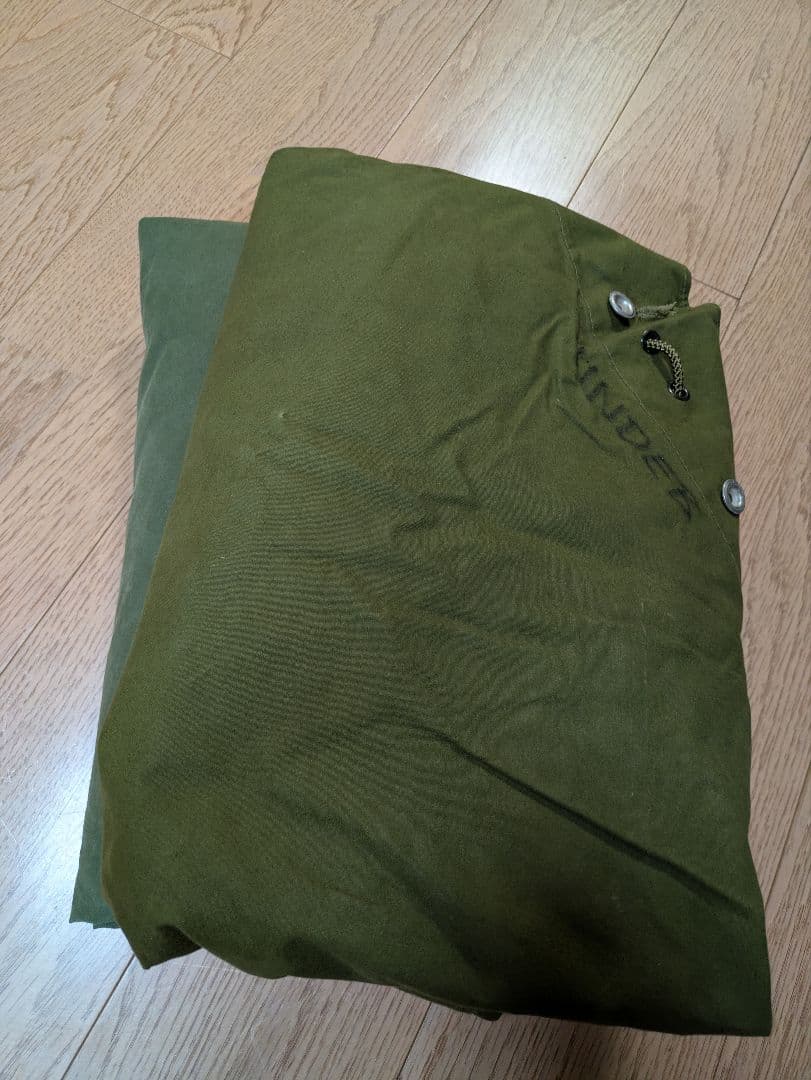 ノルウェー軍幕　2枚組　used