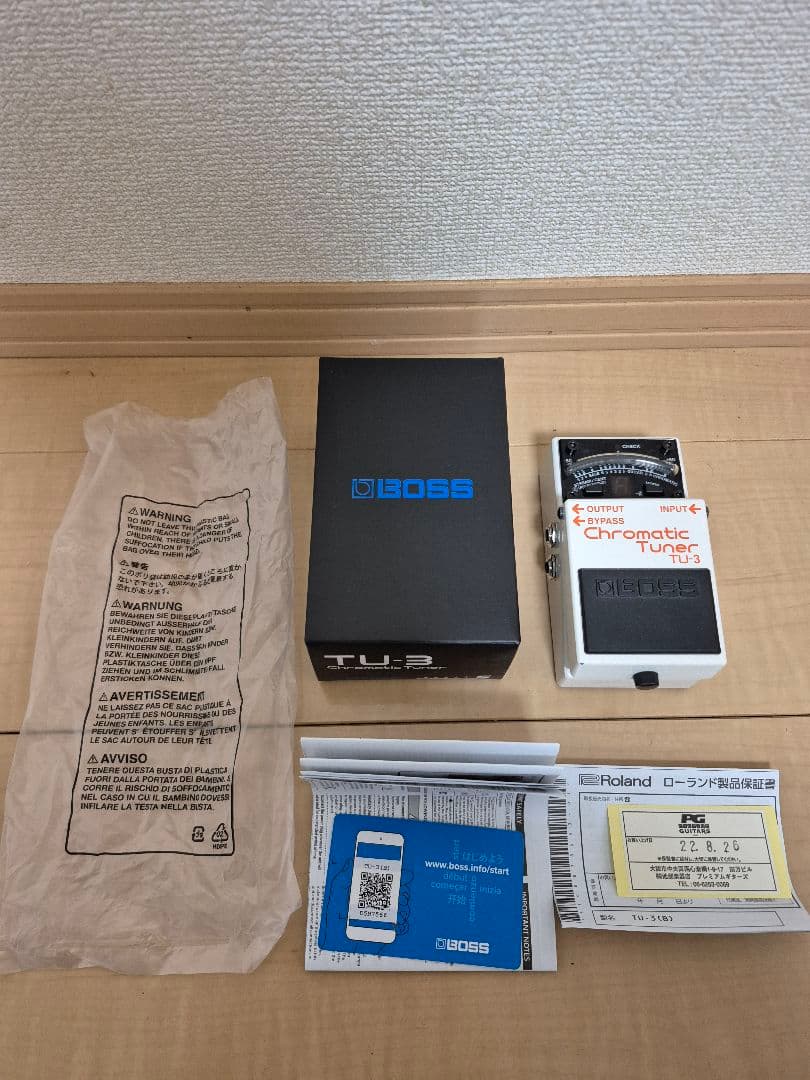 BOSS TU-3 クロマチックチューナー