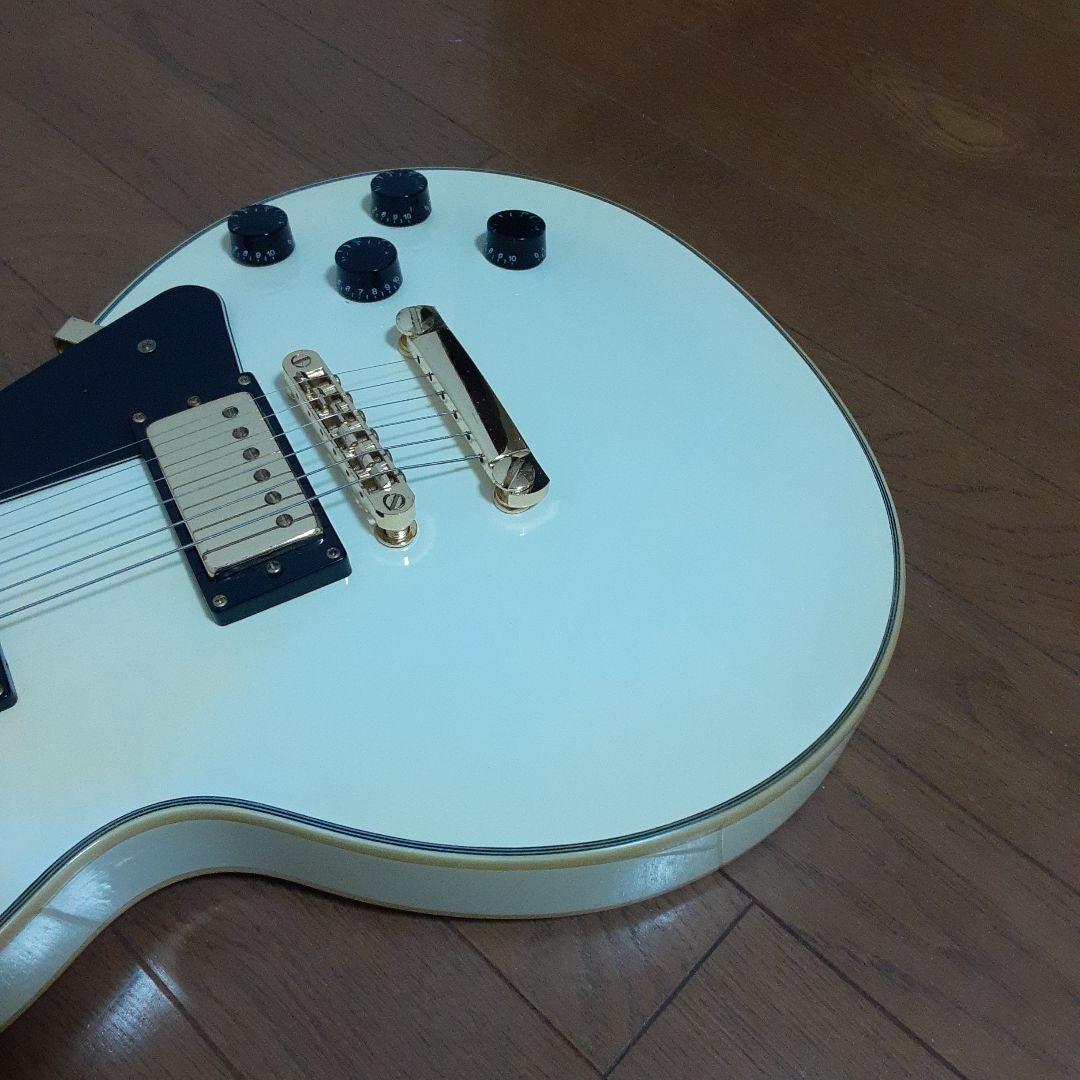 BUSKER'S BLC300ホワイトレスポールタイプエレキギター