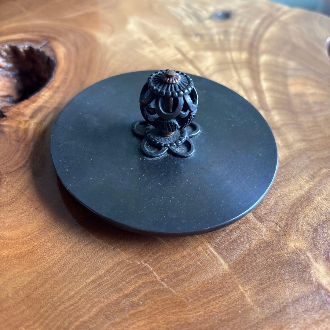 南部鉄瓶 佐藤清光作 清光堂 高さ20cm 茶道具 共箱 銅蓋 レトロ 南部鉄器