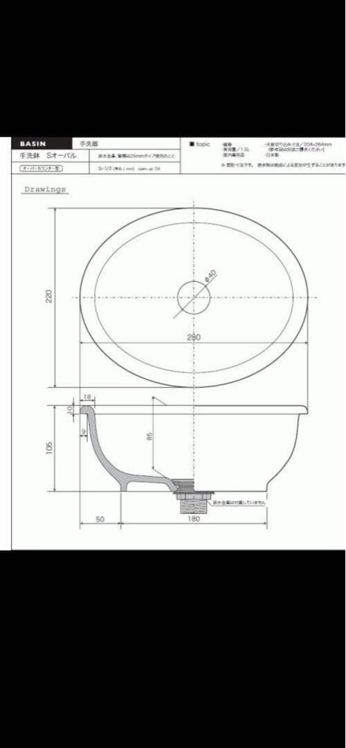 洗面用ボウル オールドイングランドスタイル ボウル 30cm