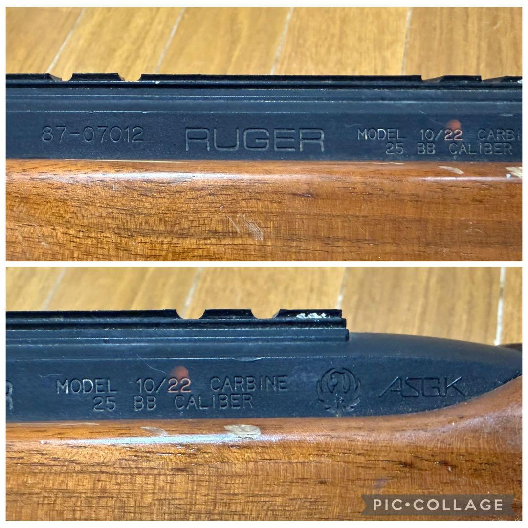 ASGK RUGER 10/22 CARBINE ライフル ガスガン トイガン