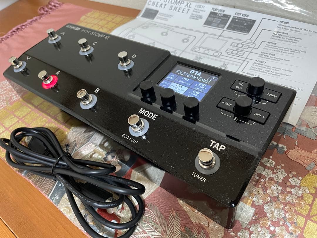 Line 6 HX Stomp XL ギターエフェクター