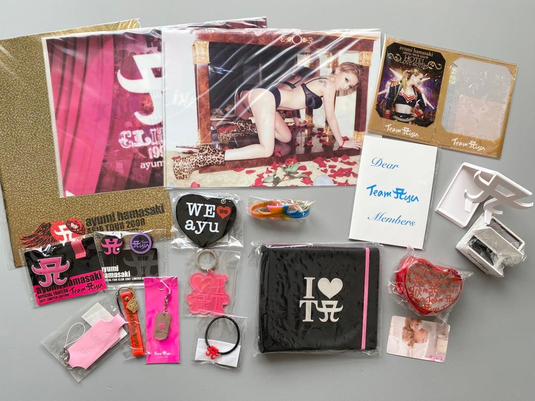 浜崎あゆみ team ayu グッズ まとめ売り