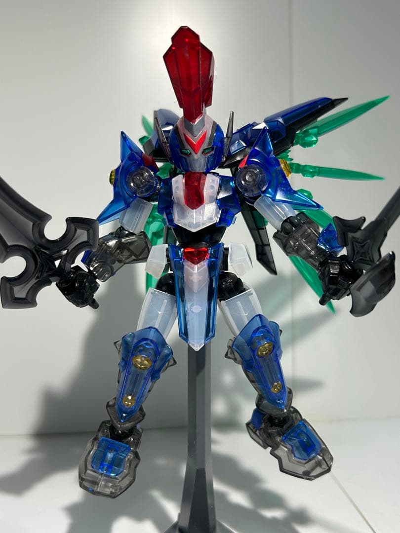 プラモデル　　模型　組立済　ダンボール戦機　LBX クリア　アキレスD9