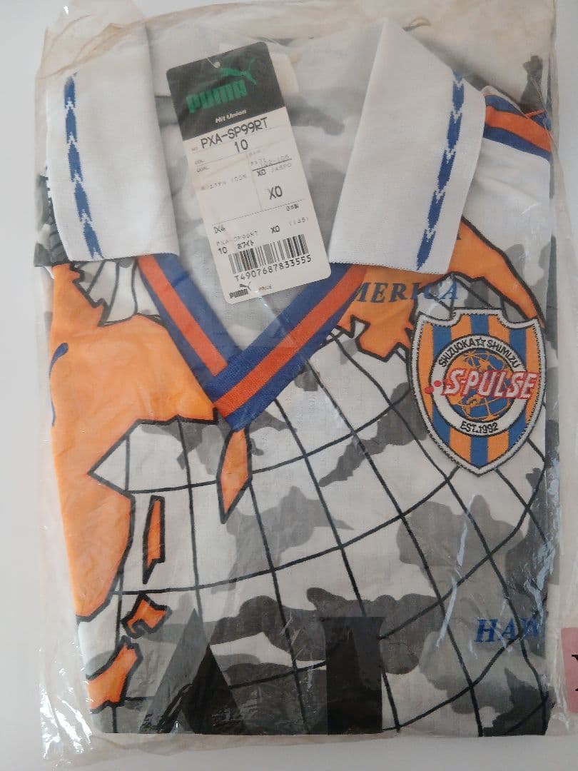 未使用 清水エスパルス ビンテージ ゲームシャツ ユニフォーム