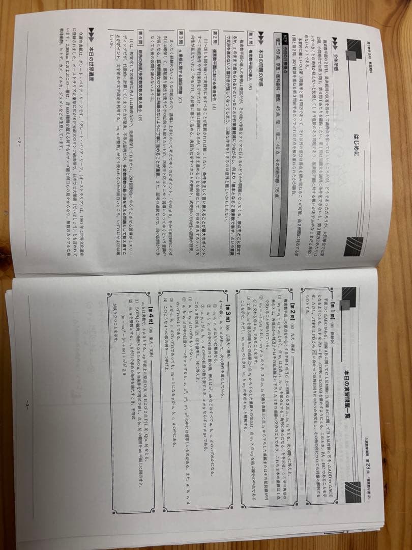 鉄緑会　高3 数学 SA 授業プリント 第1回〜第37回 完全版 通年セット