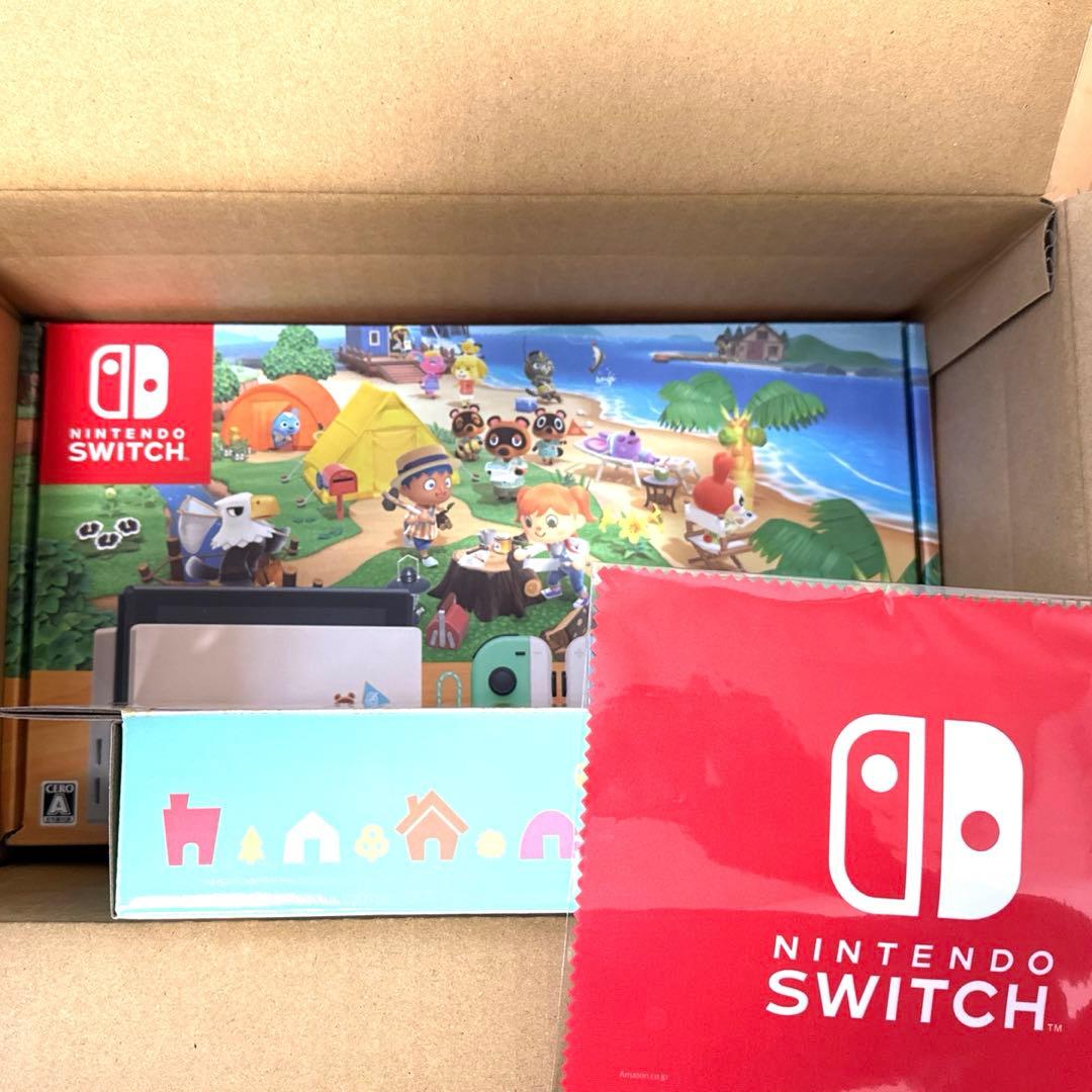 【新品未開封】Nintendo Switch あつまれ どうぶつの森セット +α