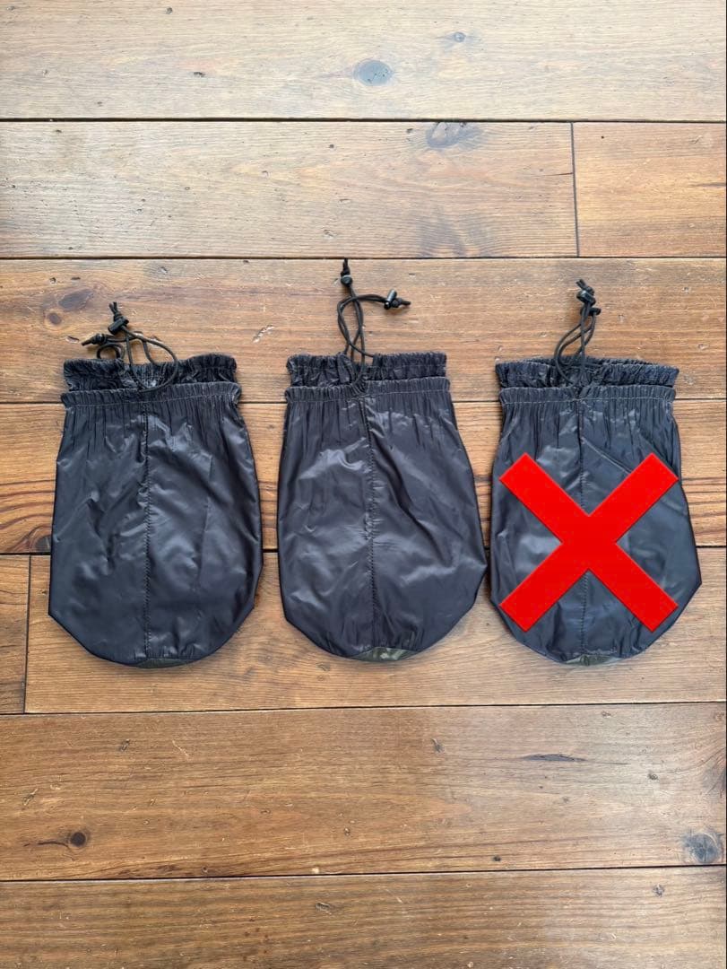 NANGA ナンガ　ダウンシュラフ　200STD 3点セット　エルブレスコラボ