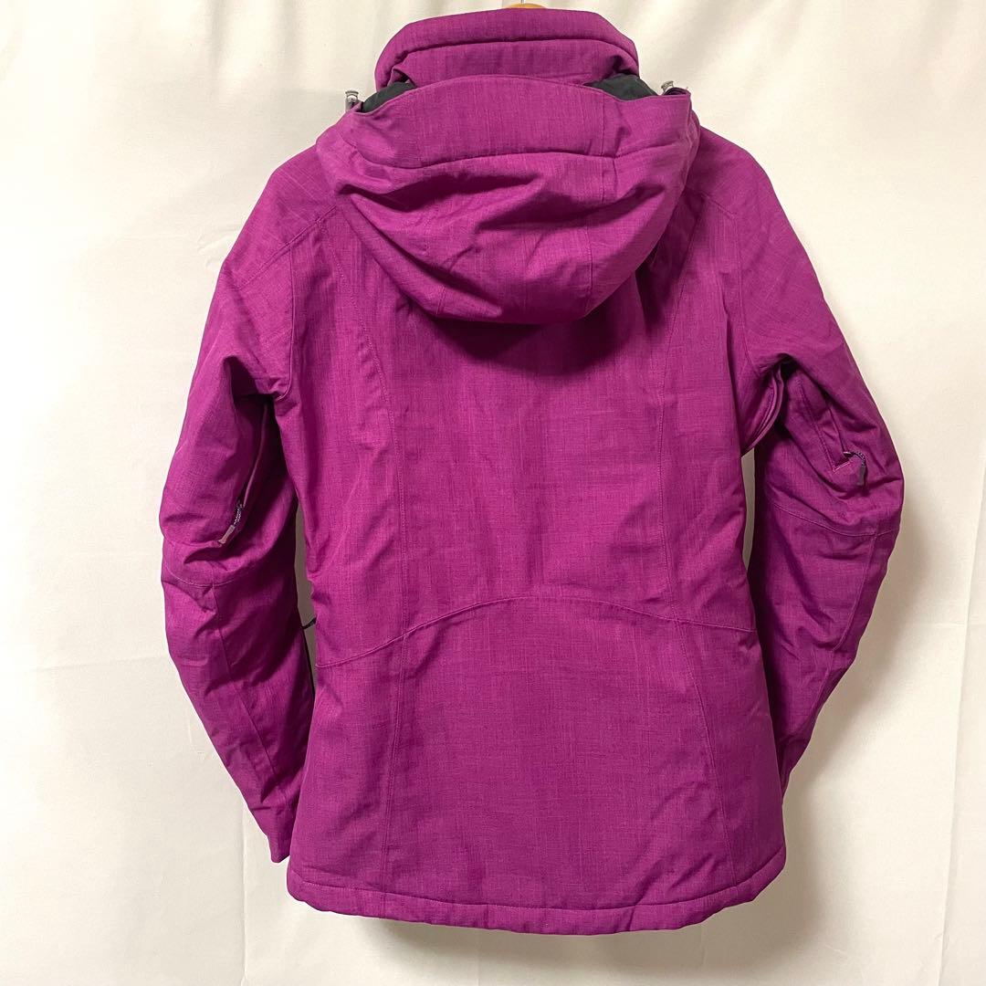 【美品】 salomon サロモン スノーボードウェアS 紫