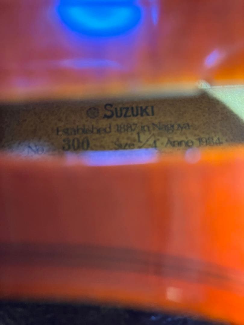 Suzuki バイオリン 1/4 No. 300