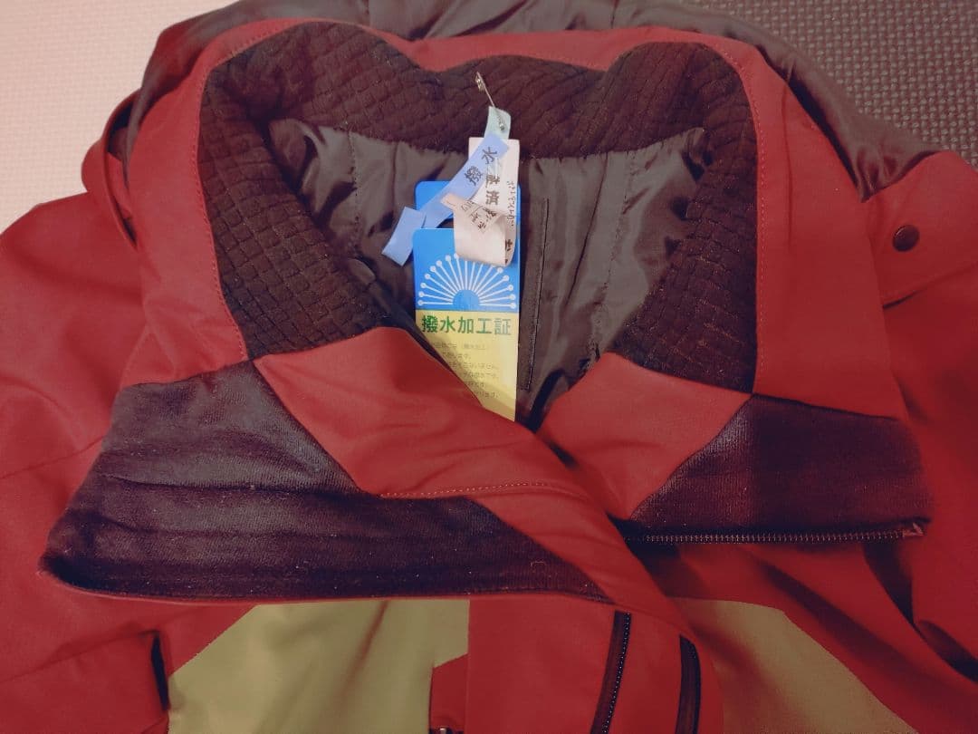 2024オガサカチームスキーウェア ジャケットS、パンツM エンジ色