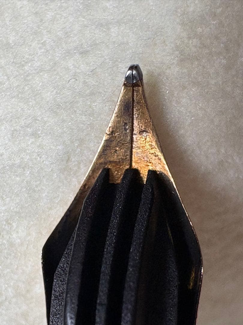 ペリカン 100N グリーンマーブル 1940〜50年代 ？万年筆 字幅 F