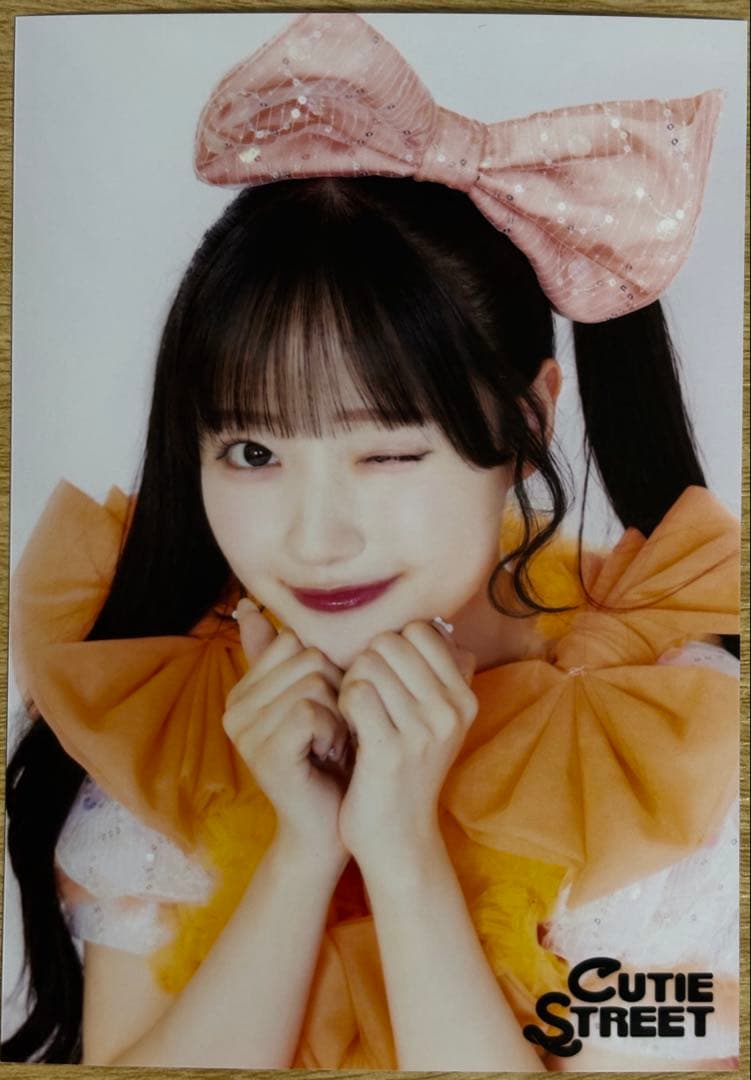 CUTIE STREET きゅーすと　川本笑瑠 トクポ　生写真