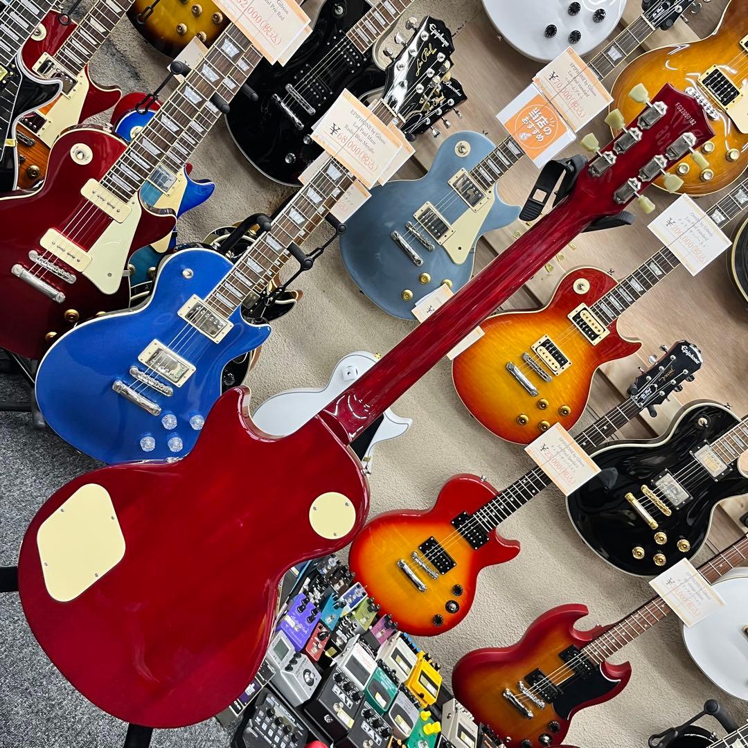 【11195】BURNY レスポールタイプ オレンジレモンドロップ系