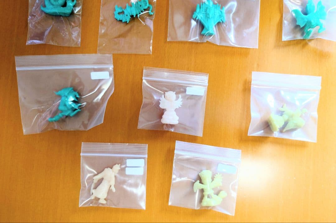 バラ売り可 ネクロスの要塞 7弾 14種 14体 レトロ フィギュア ロッテ