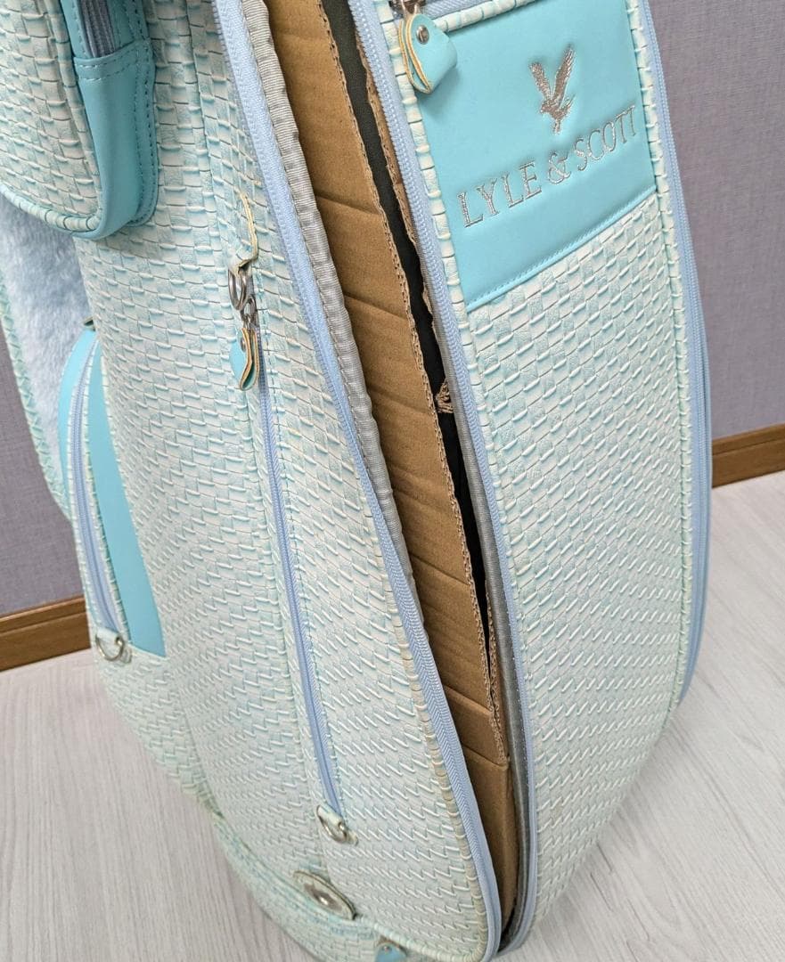 希少 訳あり未使用キャディバッグ LYLE & SCOTT ライルアンドスコット