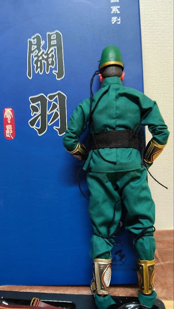 三国志.[関羽雲長]1/6.HOTToys.希少品!