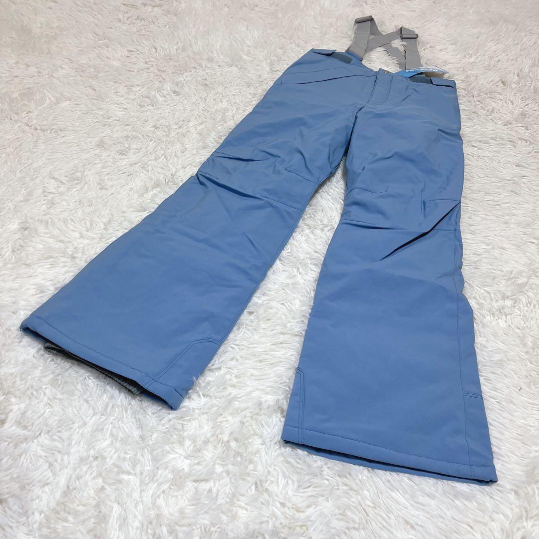 新品タグ付き ONYONE ジュニア スノーウェア上下 150 可愛い総柄と水色