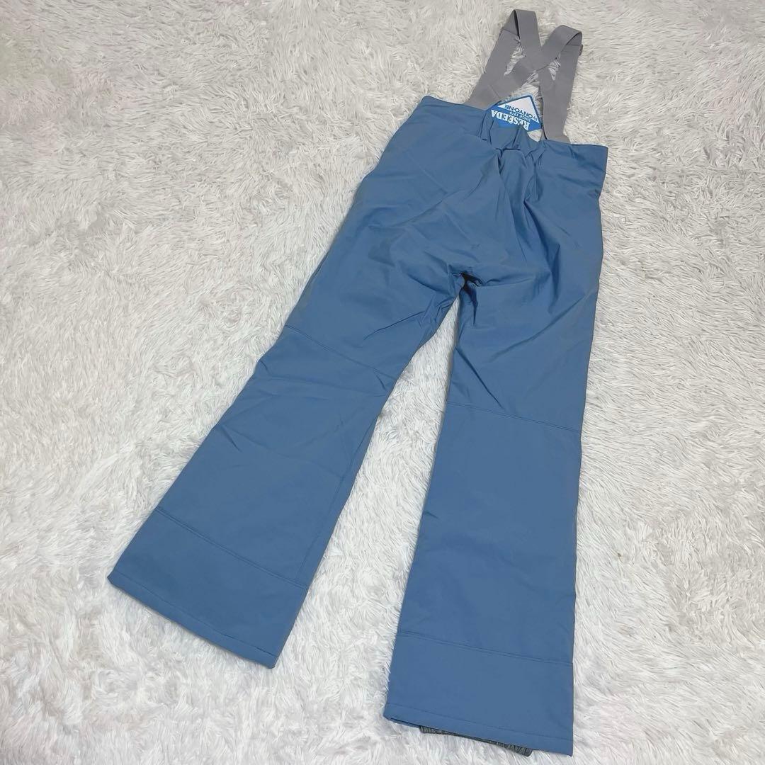 新品タグ付き ONYONE ジュニア スノーウェア上下 150 可愛い総柄と水色