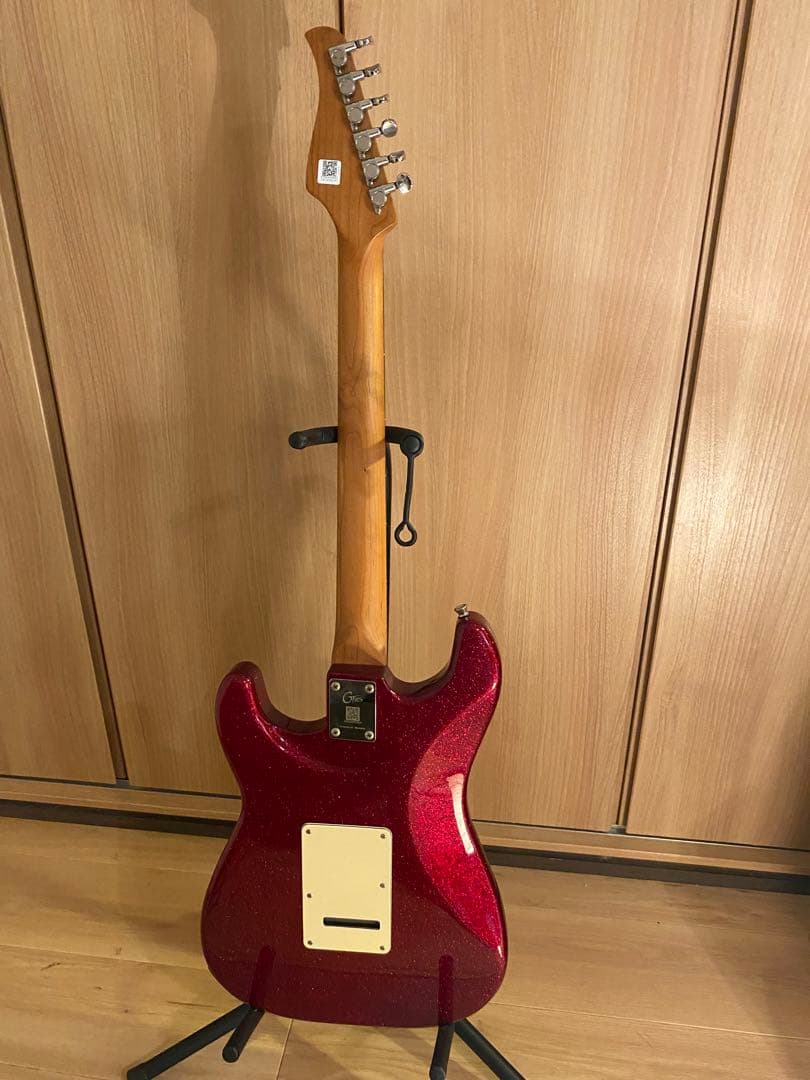 【レアカラー！】GTRS S800 レッド スパークル仕上げ シングルコイル搭載
