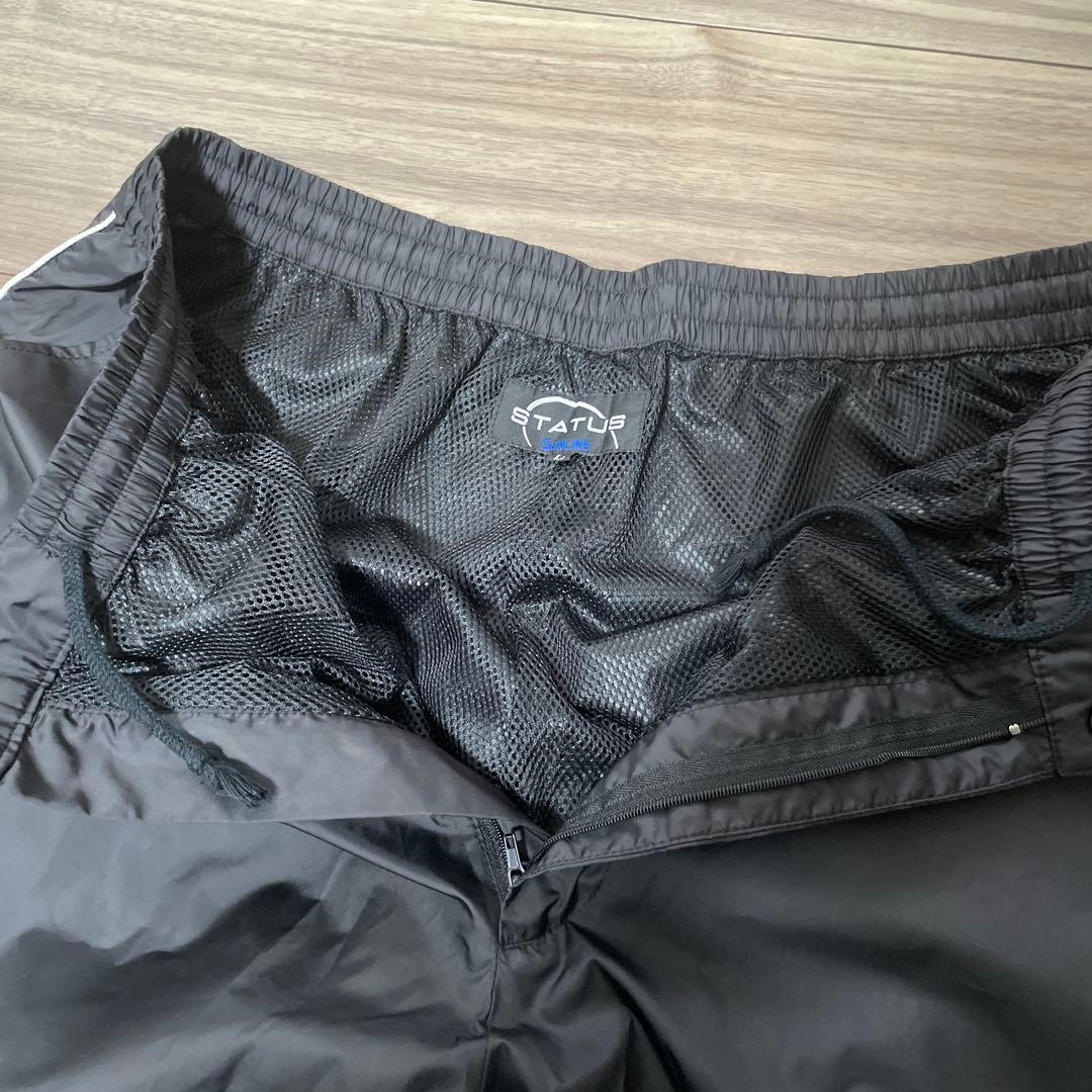 サンライン ステータス ウィンドブレーカースーツ ブラック Lサイズ