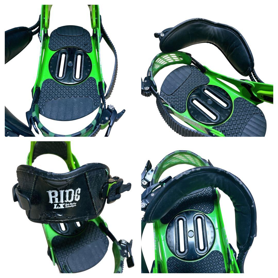 RIDE スノーボードAGENDA 152 Ride LXビンディング2点セット