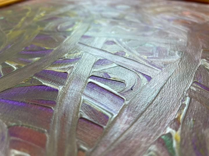 モダン　抽象画　絵画　アート　ヴィンテージ