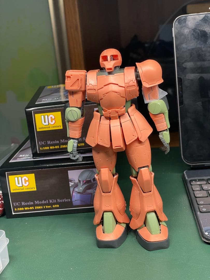 1/100 MG ザクMS−05 Ver．GTO（擬似組立完成品）