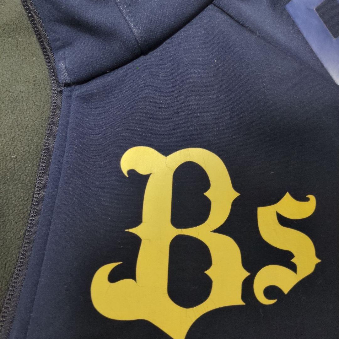 オリックス・バファローズ オーセンティック グラウンドコート ネイビー L