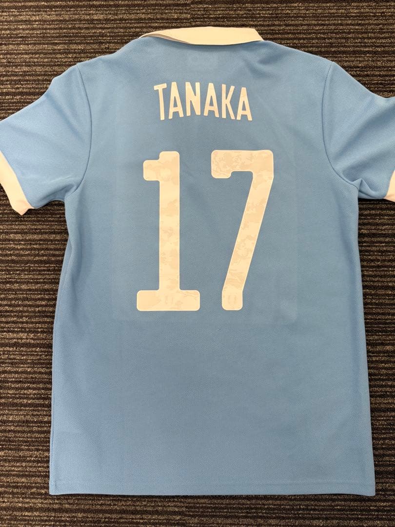 サッカー日本代表　アディダス　100周年記念ユニフォーム　田中碧