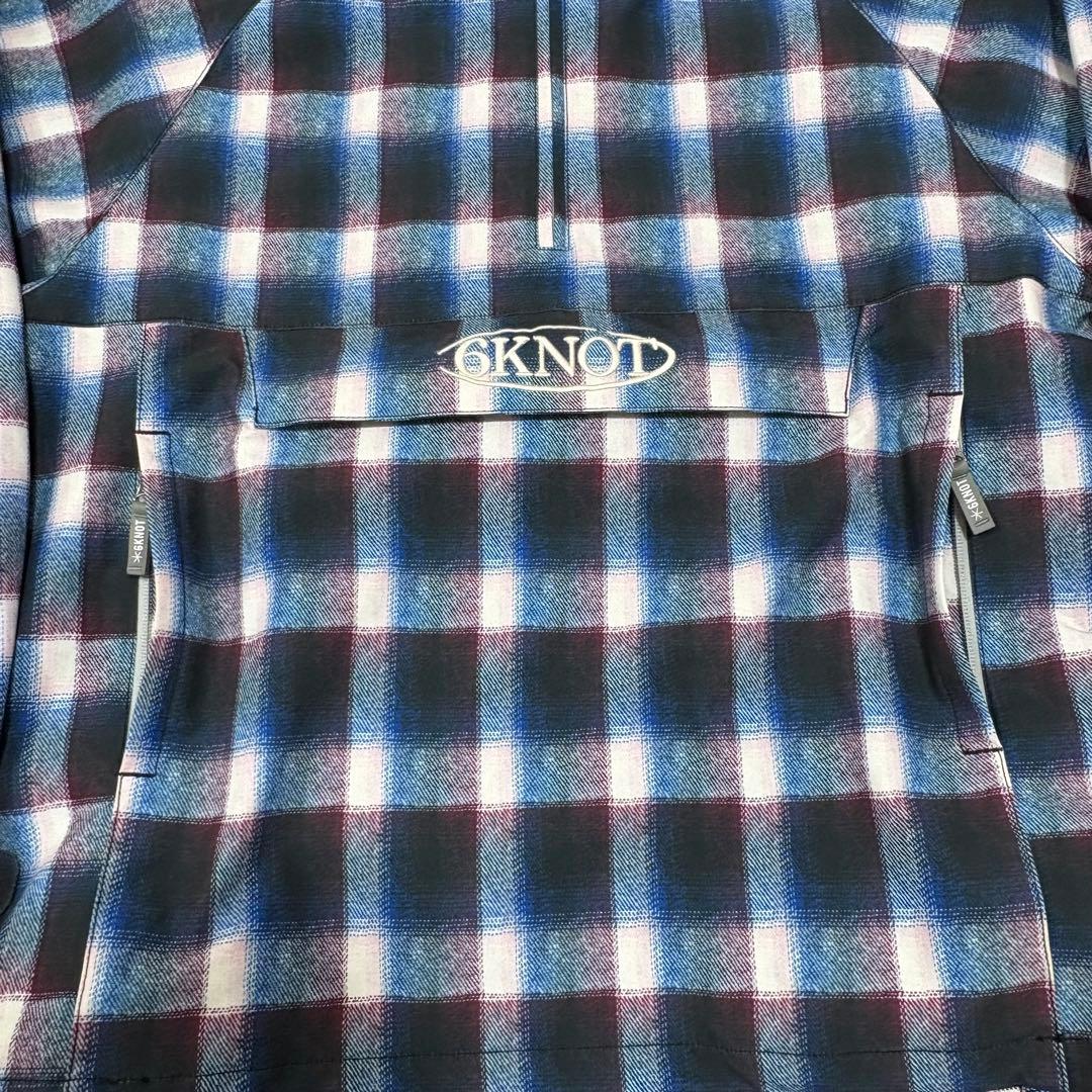 6KNOT シックスノット CHECK スノーボード ウェア ジャケット