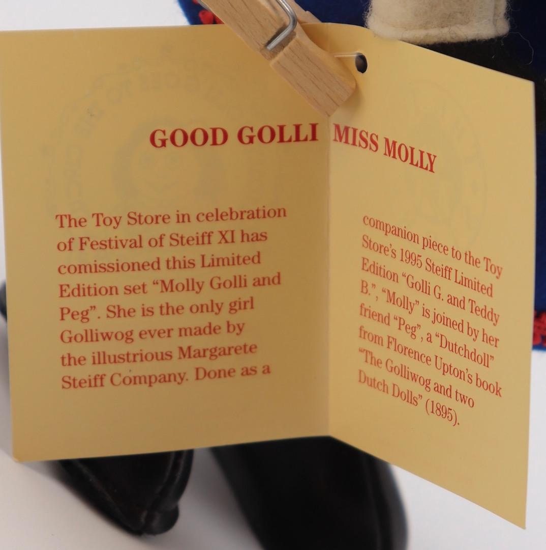 Molly Golli ペグ人形付きアメリカThe Toy Store別注品