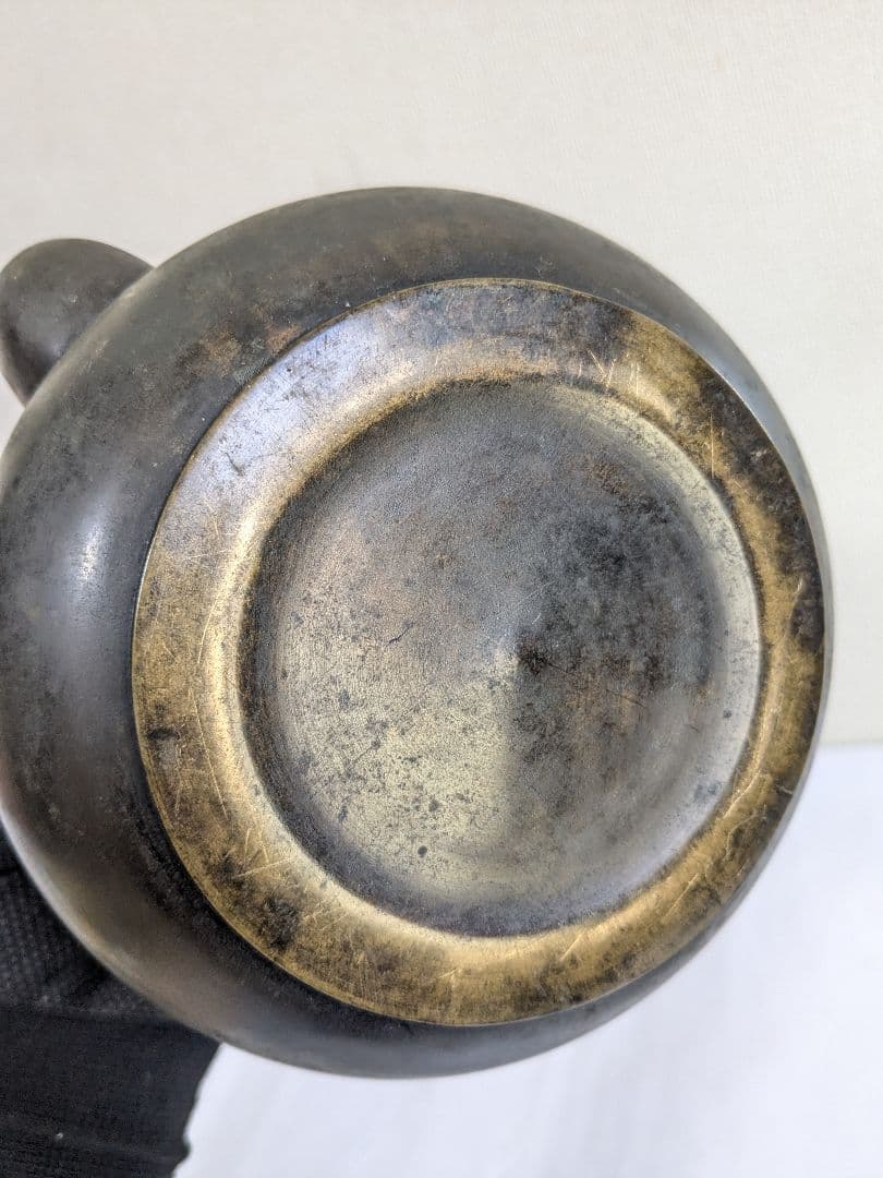 真鍮製 やかん 茶道具